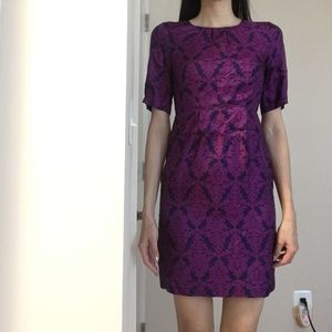 Banana Republic Silk-blend Sheath Dress